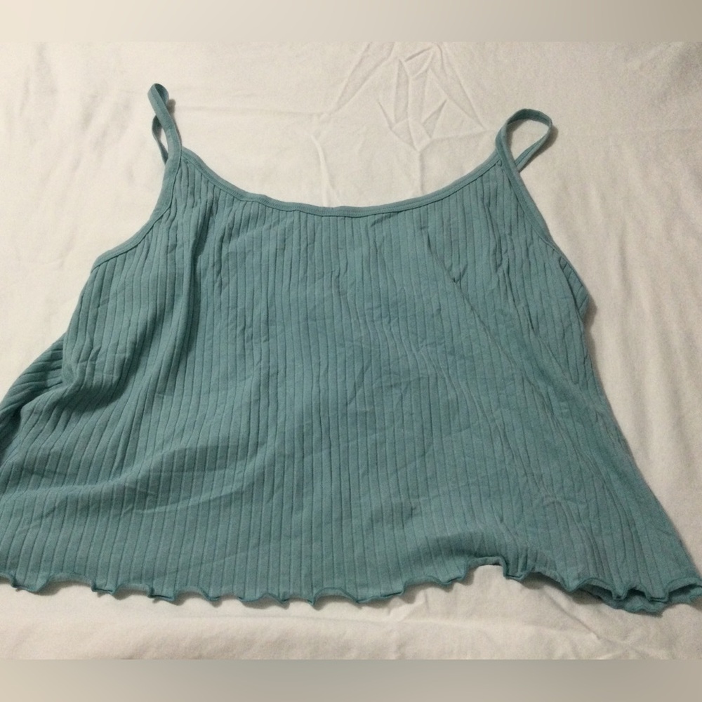 Lot of 5 Old Navy Ribbed Cropped Cami Tank Top Assorted Colors Size 4X NWOT - Picture 3 of 14